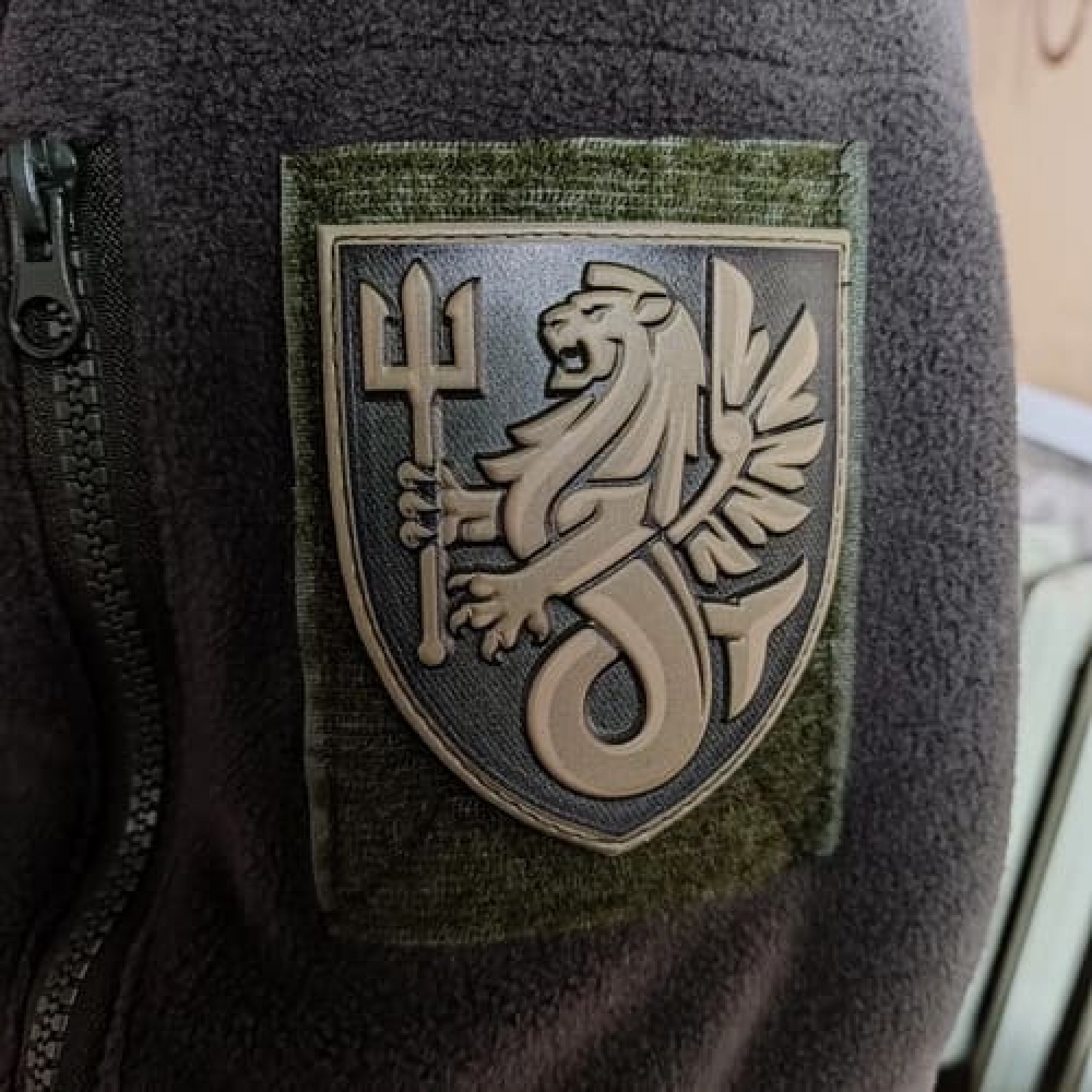 Шеврон ЗСУ 37 бригада Морська піхота олива