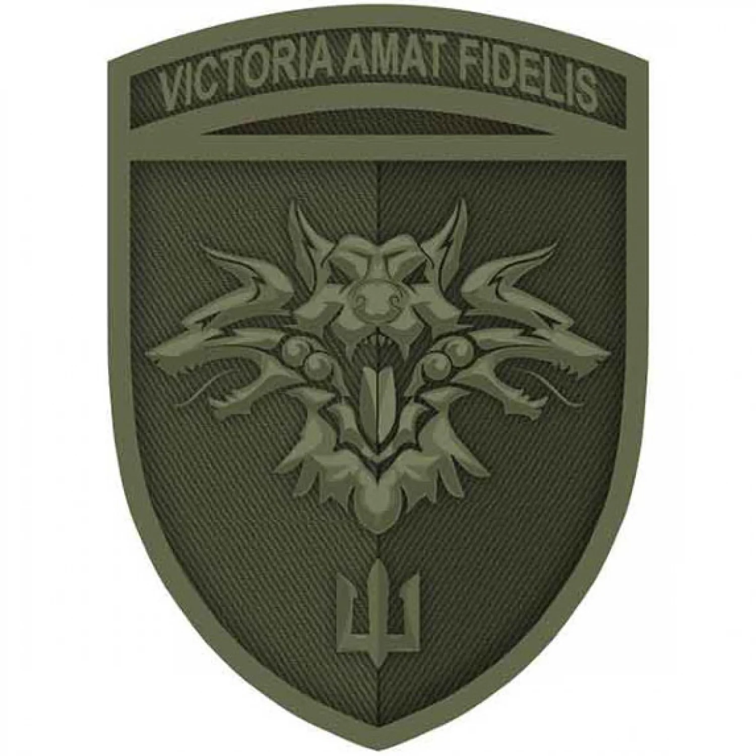 Шеврон ЗСУ 38 окрема бригада морської піхоти олива