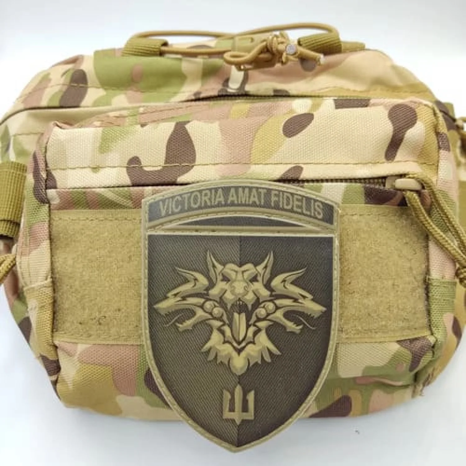 Шеврон ЗСУ 38 окрема бригада морської піхоти олива