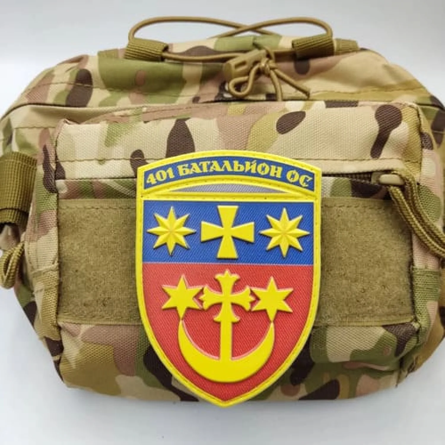 Шеврон ЗСУ 401 батальйон ОС