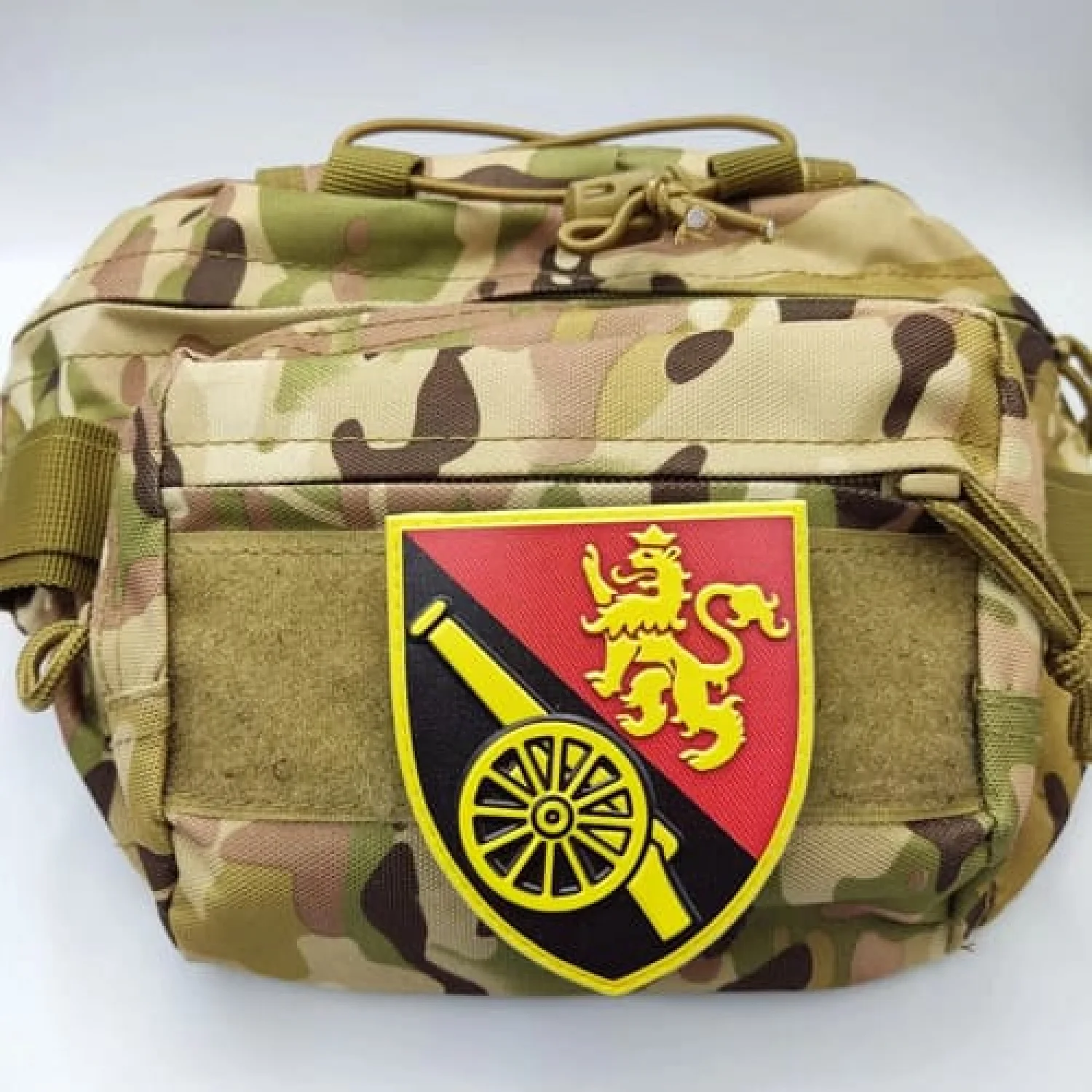 Шеврон ВСУ 45 ОАБр Железо – в сталь, народ – в нацию