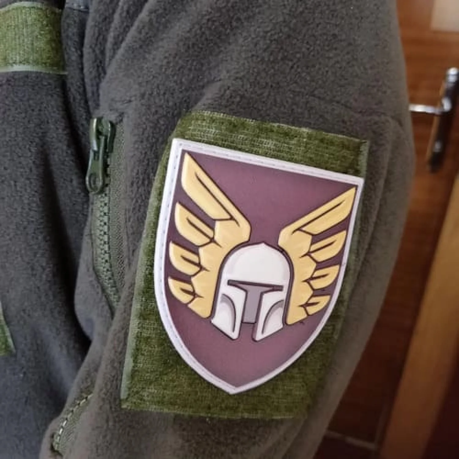 Шеврон ЗСУ 46 окрема аеромобільна бригада