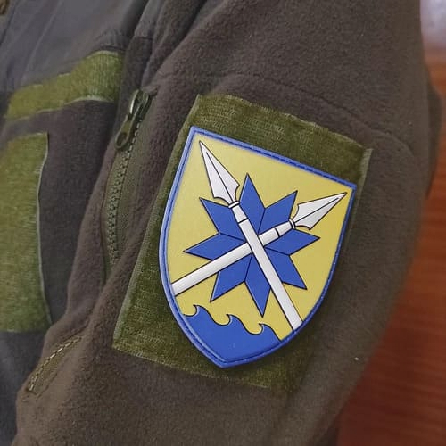 Шеврон ВСУ 56 отдельная мотопехотная бригада ОК Юг объемный