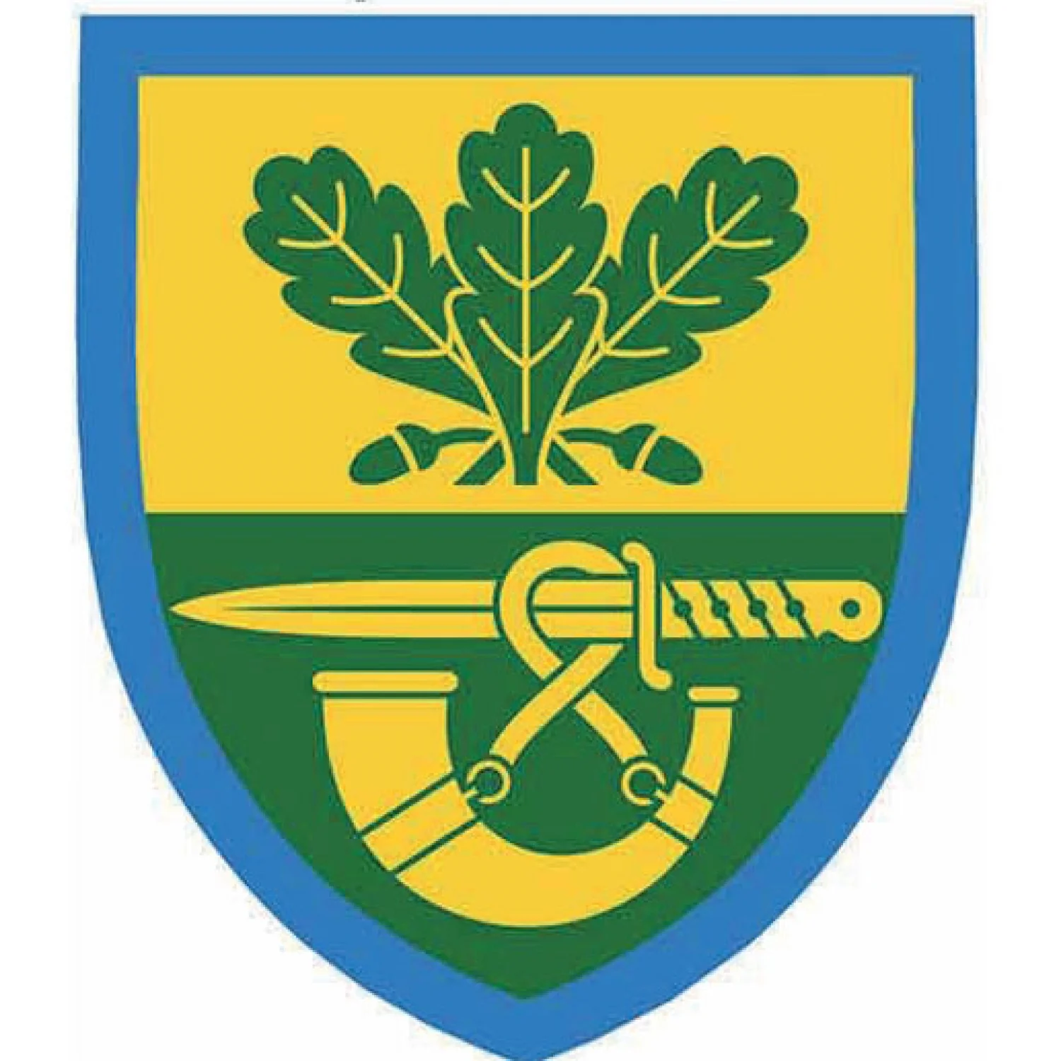 Шеврон ЗСУ 61 окрема піхотна єгерська бригада ОК Північ