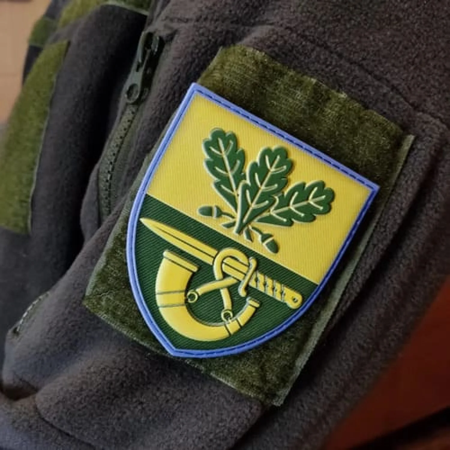 Шеврон ЗСУ 61 окрема піхотна єгерська бригада ОК Північ