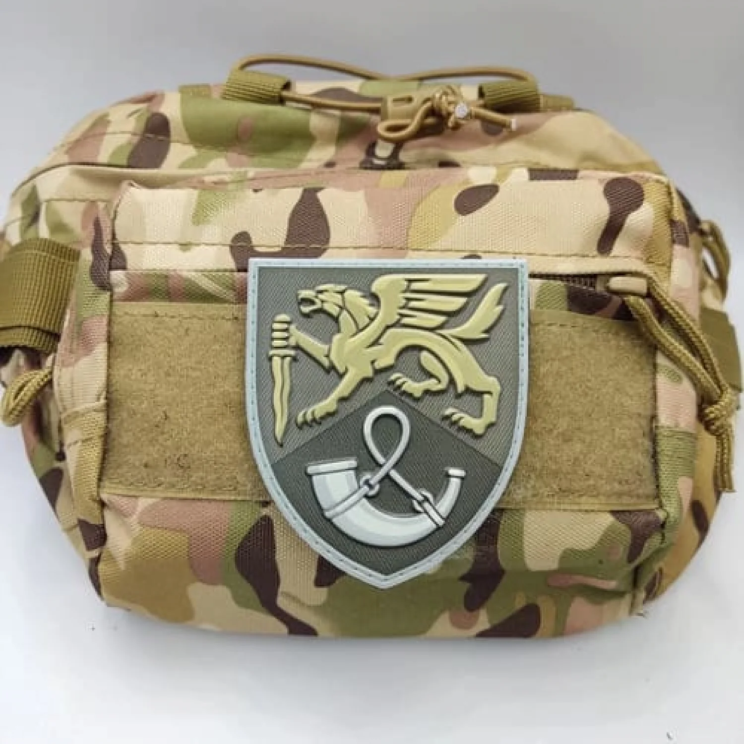 Шеврон ВСУ 71 отдельная егерская бригада олива