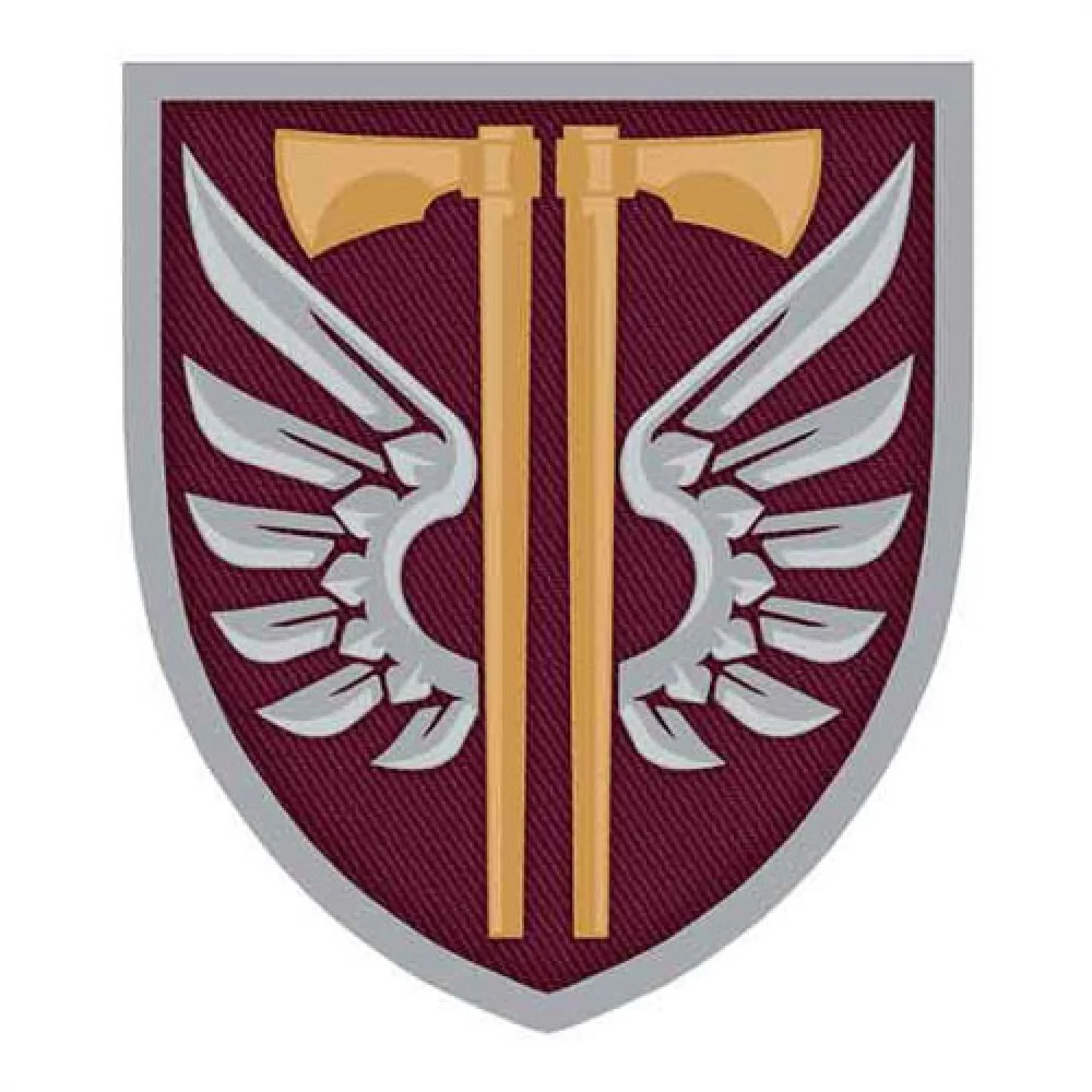 Шеврон ВСУ 77 отдельная аэромобильная бригада новый