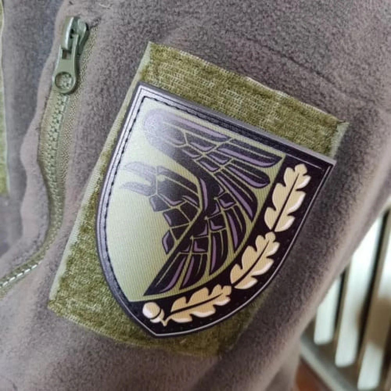 Шеврон ЗСУ 93 ОМБр олива