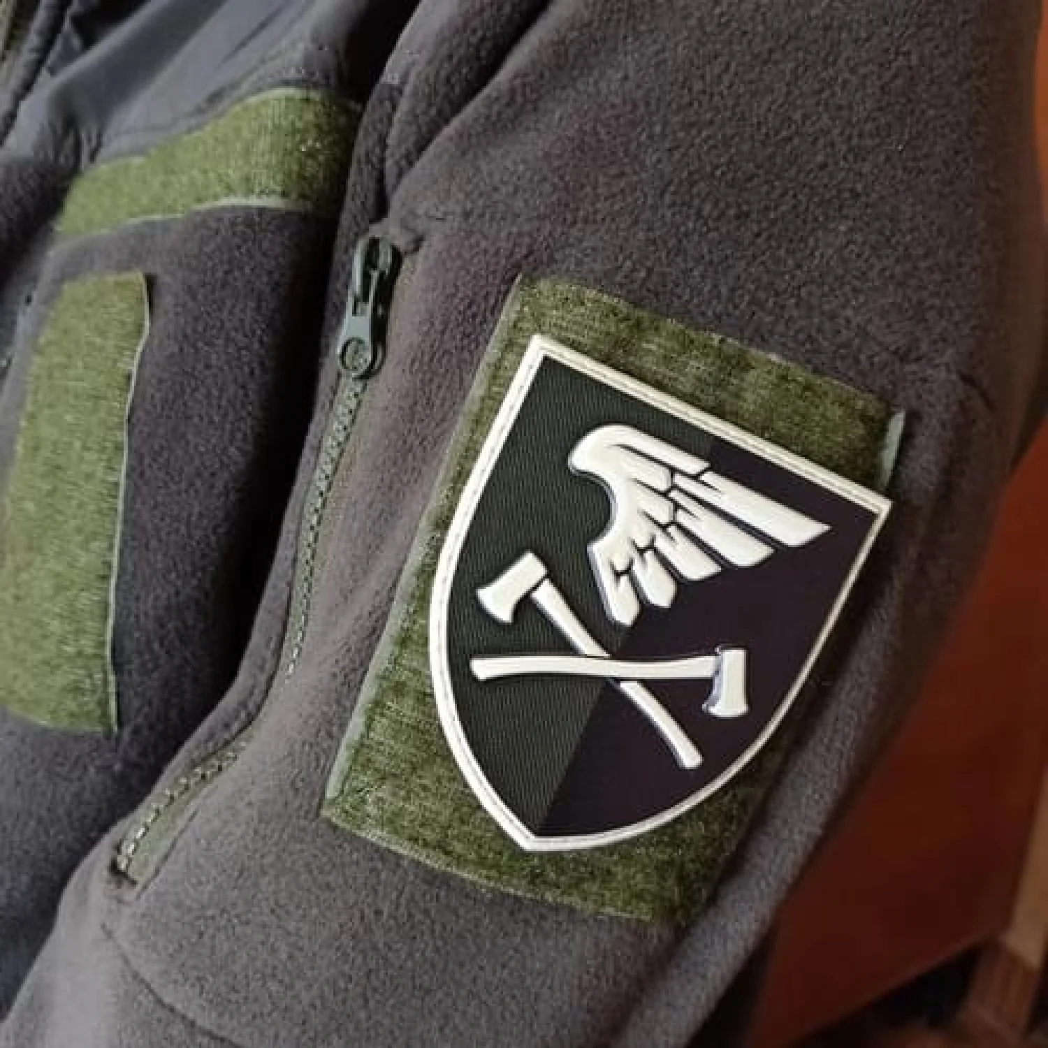 Шеврон ВСУ А4733 ДШВ олива