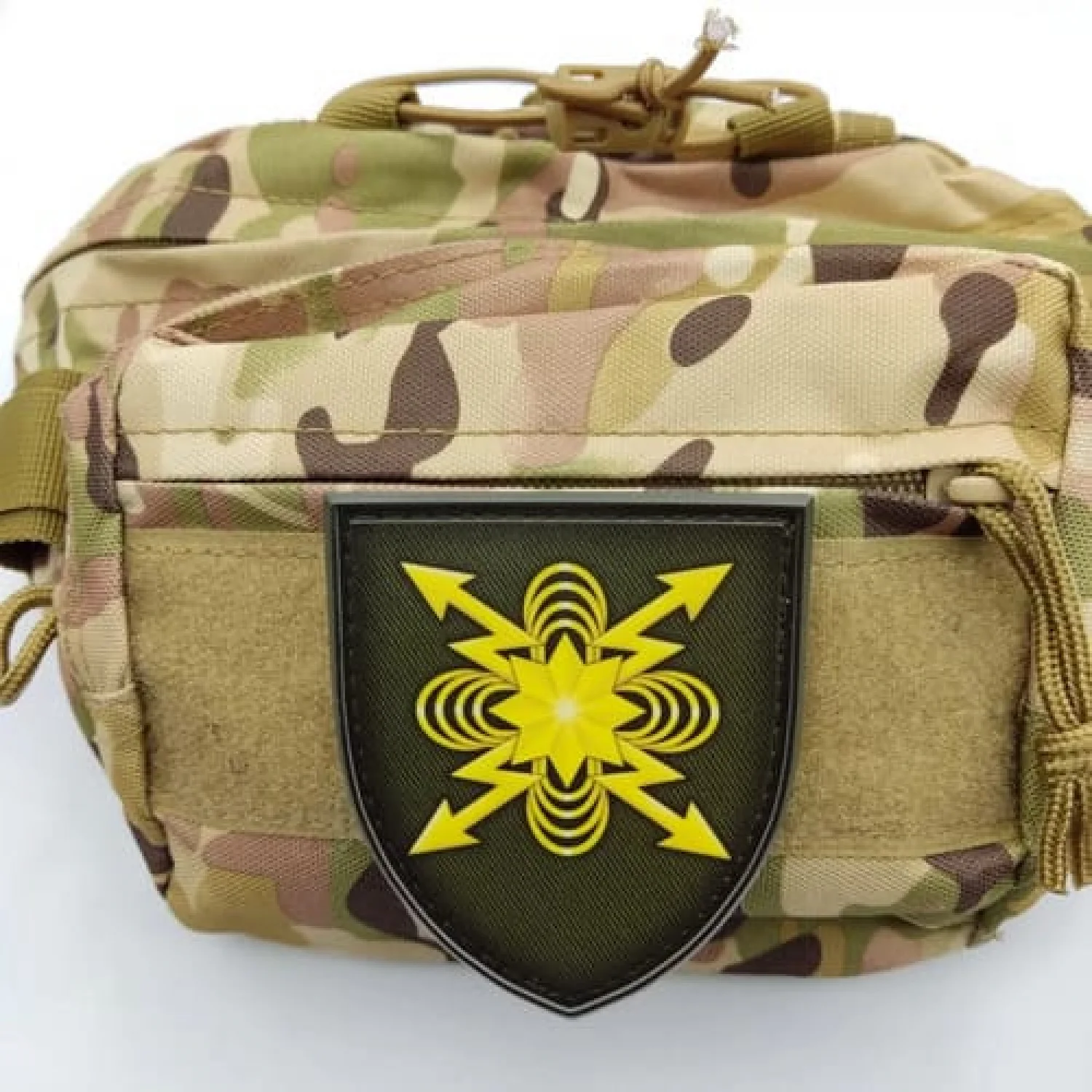 Шеврон ЗСУ Війська зв'язку та кібербезпеки