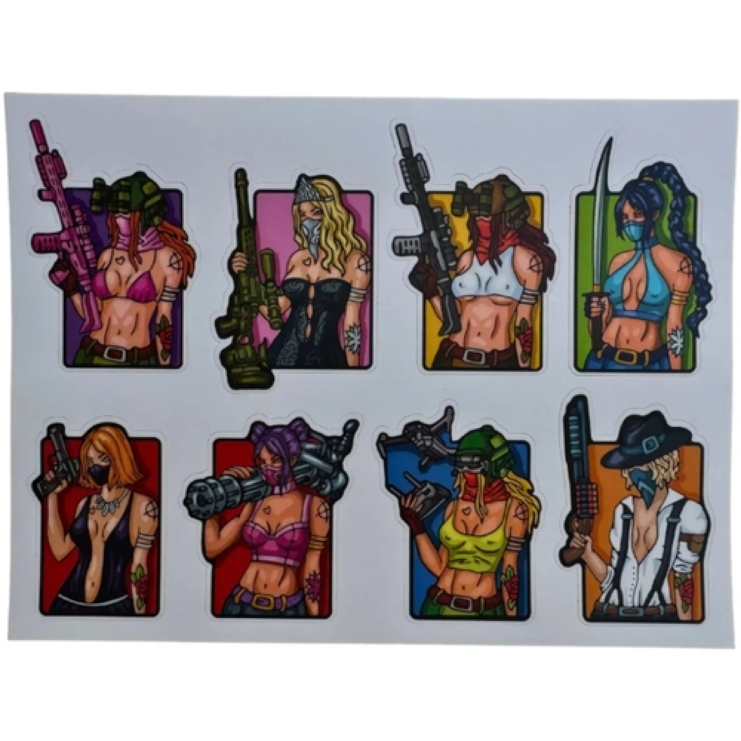 Стикерпак "TACTICAL GIRLS"