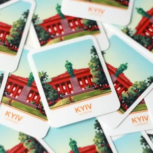 Стікер-палароїд "Київ. Шевченко"