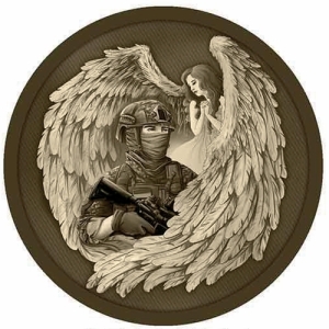 Нашивка Ангел-охоронець койот