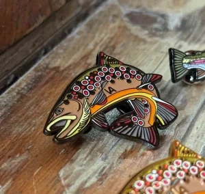 Значок VEDUTA Trout HE BN