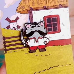 Значок Котик захисник