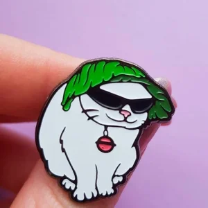 Значок Кіт капуста