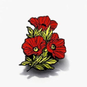 Значок Гілка маків