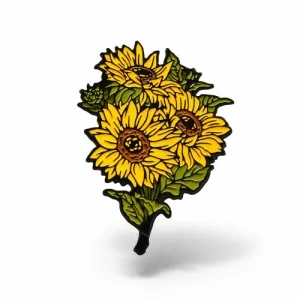 Значок Букет соняшників