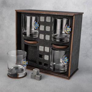 Набор на 4 стакана (СБУ)