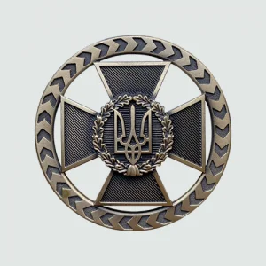 Беретний знак Державна прикордонна служба України (нового зразка)