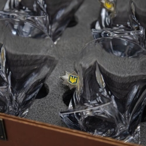 Набор LEO 6 - хрустальные стаканы (Полиция)