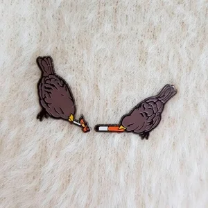 Значок Горобці курці