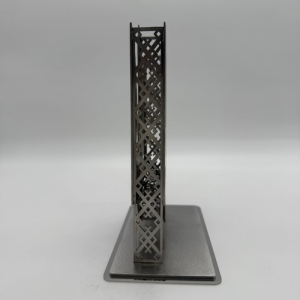 Трезуб средний настольный из нержавеющей стали серебро