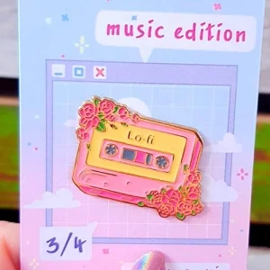 Значок Касета с цветами