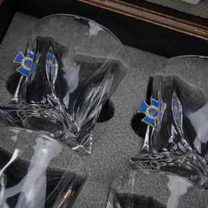 Набор LEO 6 - хрустальные стаканы (СБУ)