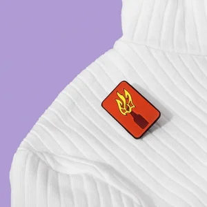 Значок Коктейль червоний