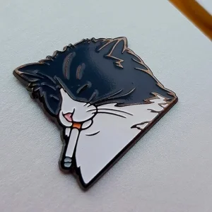 Значок Брутальний кіт Василь