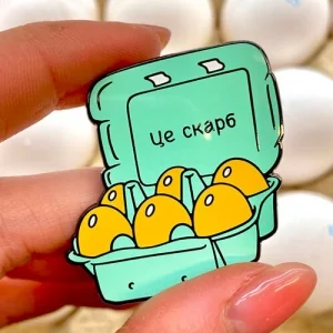 Значок Синій бичок