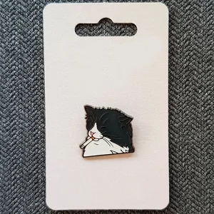 Значок Брутальный кот Василий