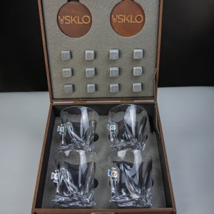 Набор LEO 4 - хрустальные стаканы (СБУ)