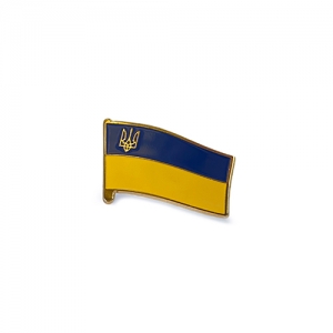 Значок Прапор України з Тризубом (с)