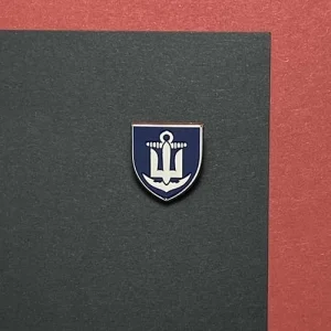 Значок ВМС ВСУ Эскадра никель