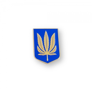 Значок Конопля синя