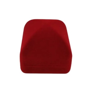 Футляр квадратный для наград, медалей, орденов, монет, значков красный бархатный