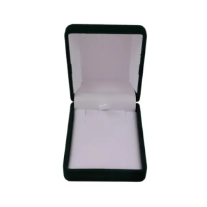 Классический футляр для наград, медалей, орденов, монет, значков зелено-белый бархатный