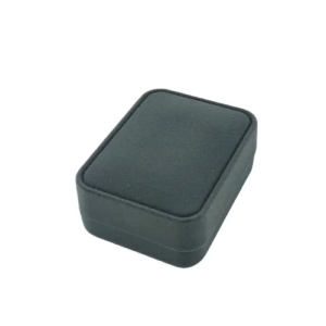 Футляр классический для наград медалей монет иконок серый бархатный