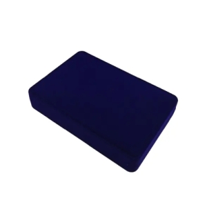 Большой классический футляр для наград, медалей, монет, орденов значков синий бархатный 0629