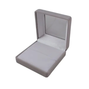 Классический футляр для наград, медалей, орденов, знаков, монет серый бархатный 283