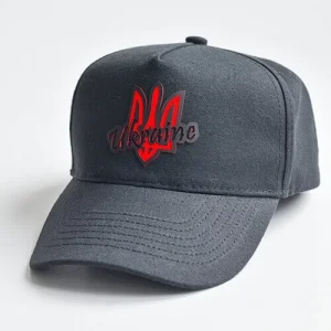 Трекерка лейба ТРИЗУБ,чорний (чорно-червоний)