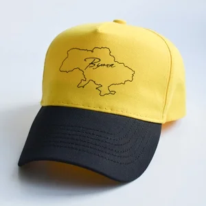 Трекерка принт ВІЛЬНА, жовтий (чорний)