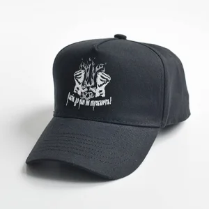 Трекерка принт РАБОВ В РАЙ НЕ ПУСКАЮТ, черный (белый)