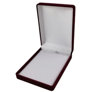 Классический футляр для наград орденов монет медалей значков бордовый бархатный 188