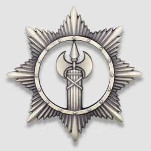Беретный знак Военной службы правопорядка (неутвержденный вариант)