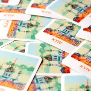 Стікер-палароїд "Київ. Андріївська"