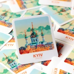 Стікер-палароїд "Київ. Андріївська"