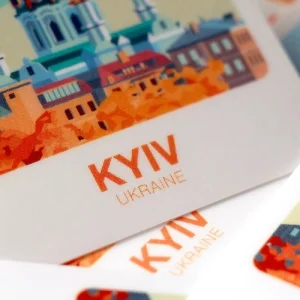 Стікер-палароїд "Київ. Андріївська"